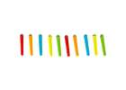 Magnetic wooden caterpillar apple 8