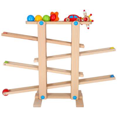 Montessori XXL wooden ball track kulodrome