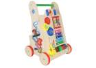 Push toy for children wooden walker educational cube 6-in-1 8