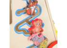Push toy for children wooden walker educational cube 6-in-1 6
