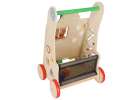 Push toy for children wooden walker educational cube 6-in-1 11