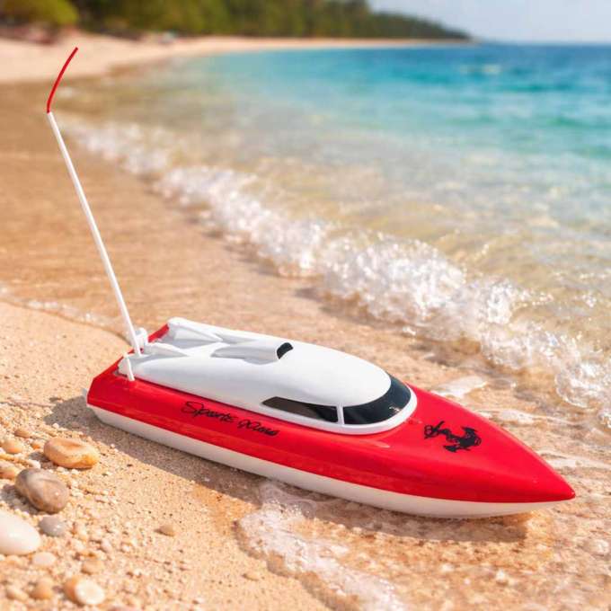 RC boat 4CH mini CP802 red