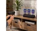Rifle launcher shooting target electronic shooting range 3 targets digital counter 8