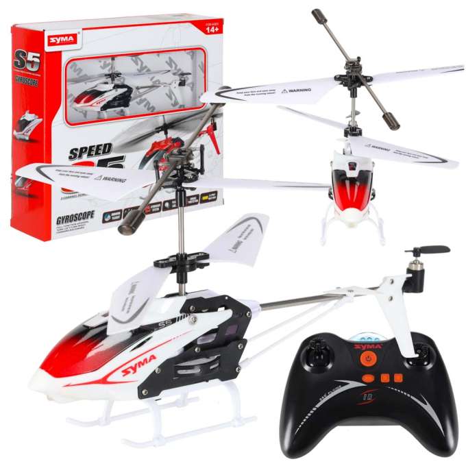 SYMA S5 3CH RC helicopter white