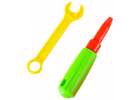 Screwdriver drill screws construction blocks 258 elements 10