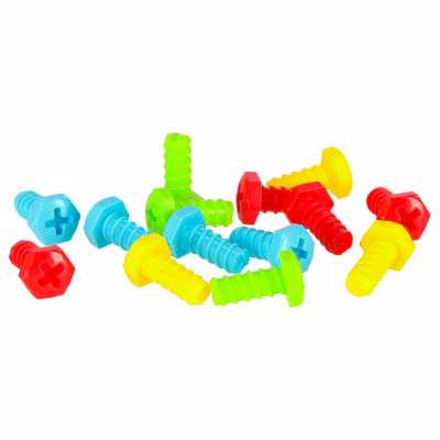 Screwdriver drill screws construction blocks 258 elements