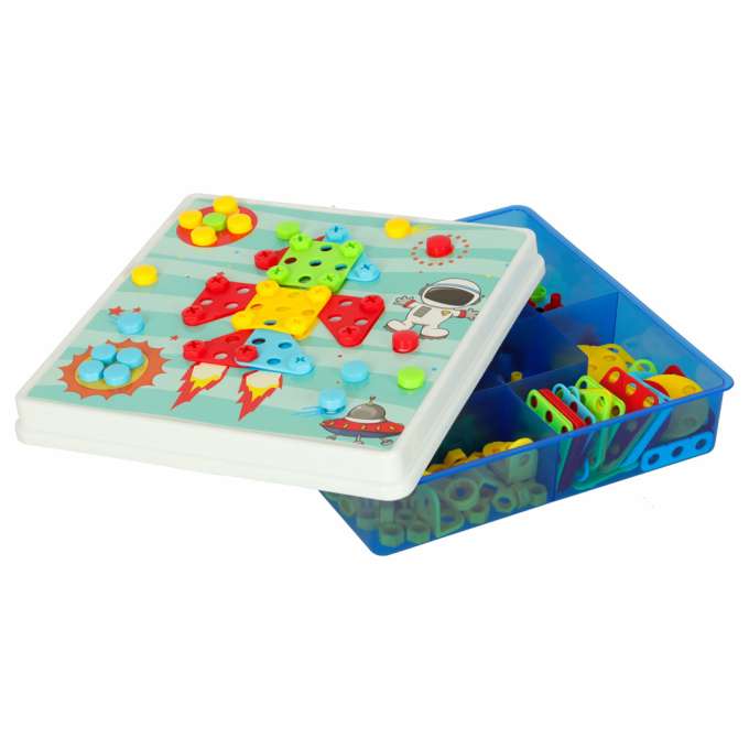 Screwdriver drill screws construction blocks 261 elements