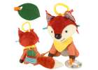 Sensory mascot fox stroller pendant 1