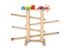 Tor kulkowy drewniany kulodrom montessori XXL 4