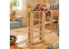 Tor kulkowy drewniany kulodrom montessori XXL 12