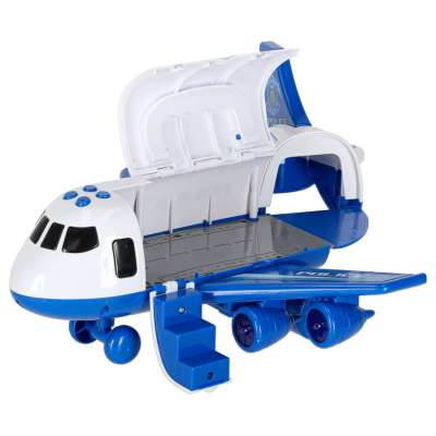 Transporter plane + 3 cars police