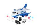 Transporter plane + 3 cars police 6
