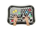 Water inflatable mat contrast black and white patterns 65cm x 50cm 7