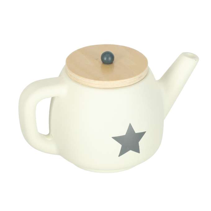 Afternoon tea set of dishes for kids wooden tray cups