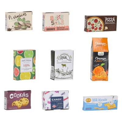 Children's store supermarket stall shopping cart accessories mint