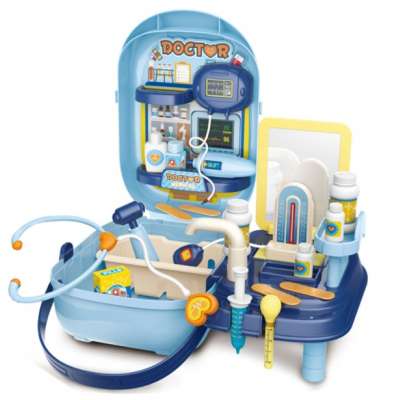Doctor set with accessories in valise 34el.