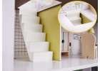 Domek dla lalek MDF z akcesoriami 70cm LED szary 6