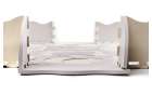 Foam puzzle mat/baby playpen 36el. gray-ecru 5