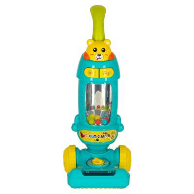 Interactive vacuum cleaner for kids with sound