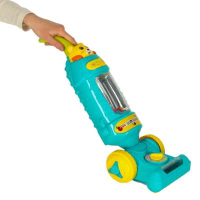 Interactive vacuum cleaner for kids with sound