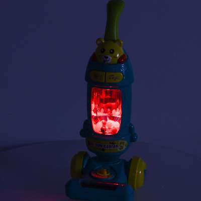 Interactive vacuum cleaner for kids with sound