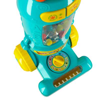 Interactive vacuum cleaner for kids with sound