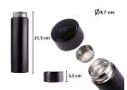 Kubek bidon termiczny termos smart LED 500ml czarny 6