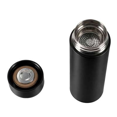 Kubek termiczny termos smart LED 500ml czarny