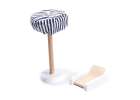 MDF wooden dollhouse furniture 78cm black LED 8