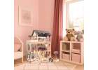 MDF wooden dollhouse furniture 78cm black LED 22
