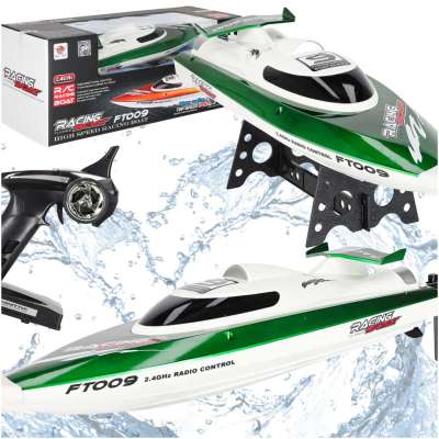 RC remote controlled boat FT009 green
