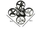 Remote control RC drone JJRC H36 mini 2.4GHz 4CH 6 axis black 11