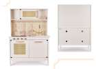 Retro MDF wooden kitchen with BOHO accessories 14