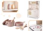Retro MDF wooden kitchen with accessories in white 10