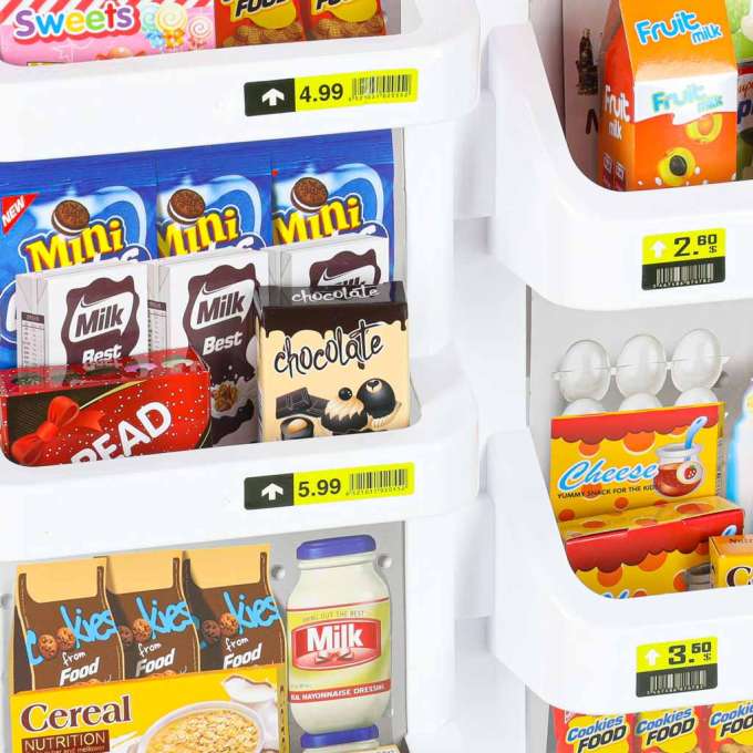 Store for children supermarket stall shopping cart accessories