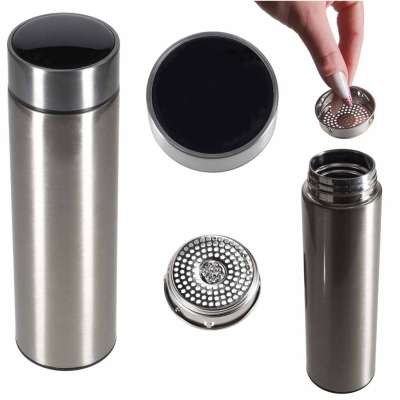 Thermos mug smart LED 500ml silver