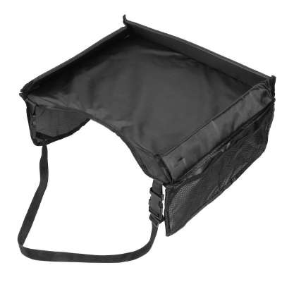 Waterproof table for car seat black
