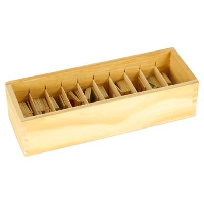 Wooden sorter puzzle match pictures