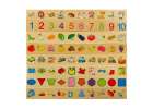 Wooden sorter puzzle match pictures 8