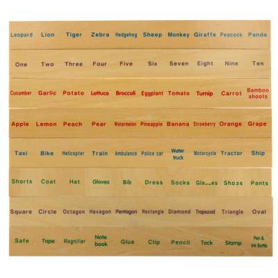 Wooden sorter puzzle match pictures