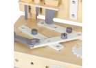 Wooden table tool work bench for children with tools DIY set handyman 2