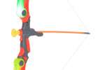 Bow with arrows and target shooting set 6