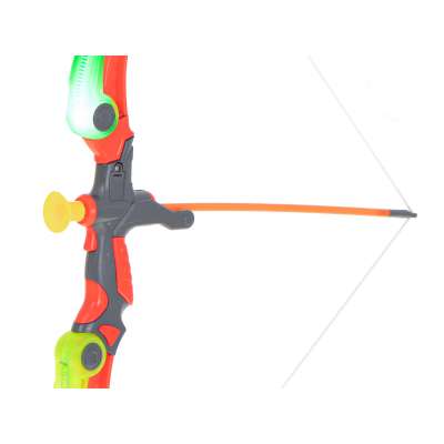 Bow with arrows and target shooting set