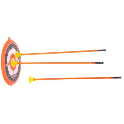 Bow with arrows and target shooting set