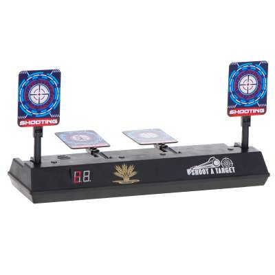 Electronic target for shooting digital 4 targets
