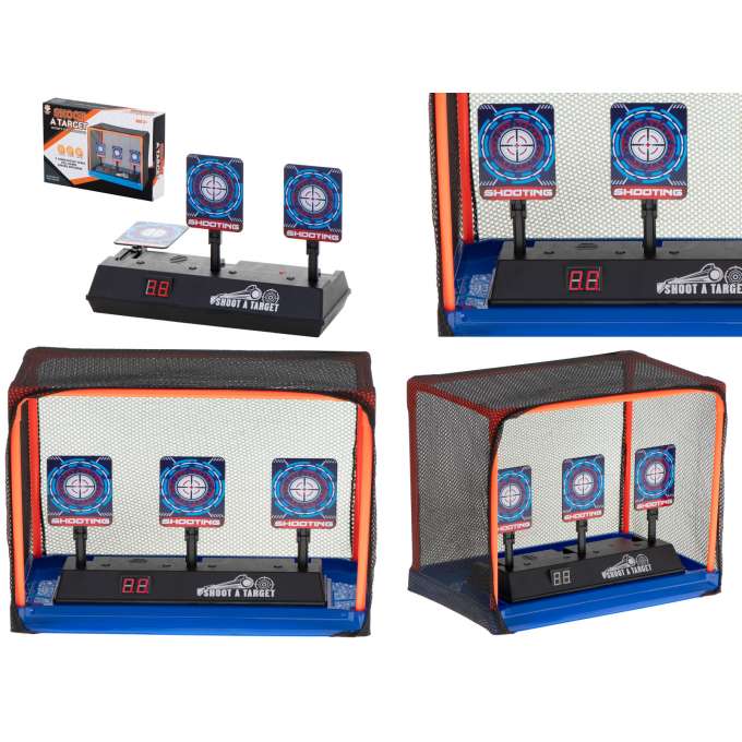 Electronic target shooting target digital box