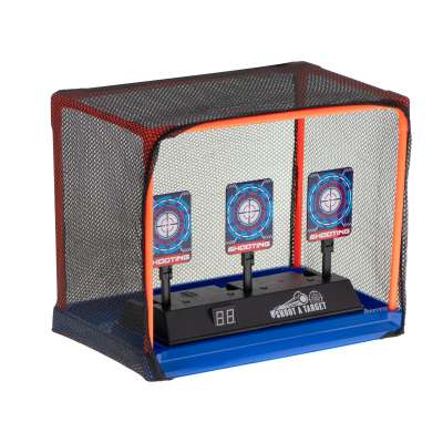 Electronic target shooting target digital box