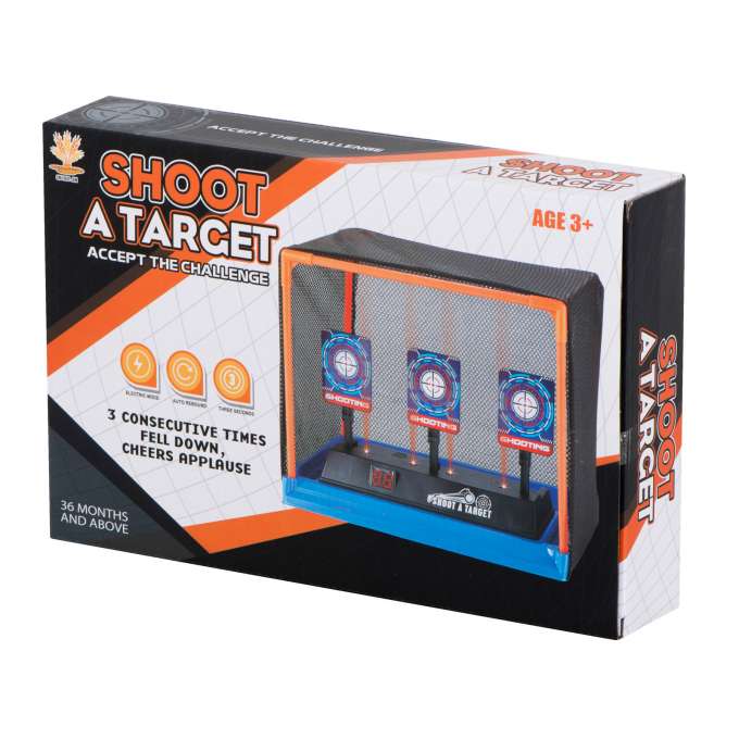 Electronic target shooting target digital box