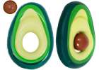 Inflatable mattress with avocado ball 150cm 6