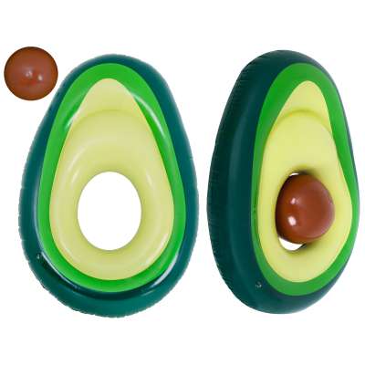 Inflatable mattress with avocado ball 150cm